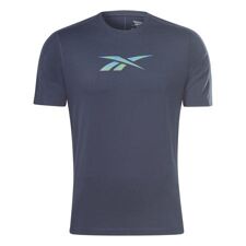 Reebok Training Speedwick Graphic Short Sleeve Shirt, Vector Navy 